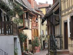 village typique alsacien eguisheim alsace vacances